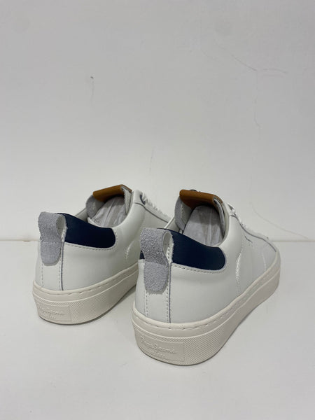 Sneakers uomo Pepe Jeans in pelle Bianco