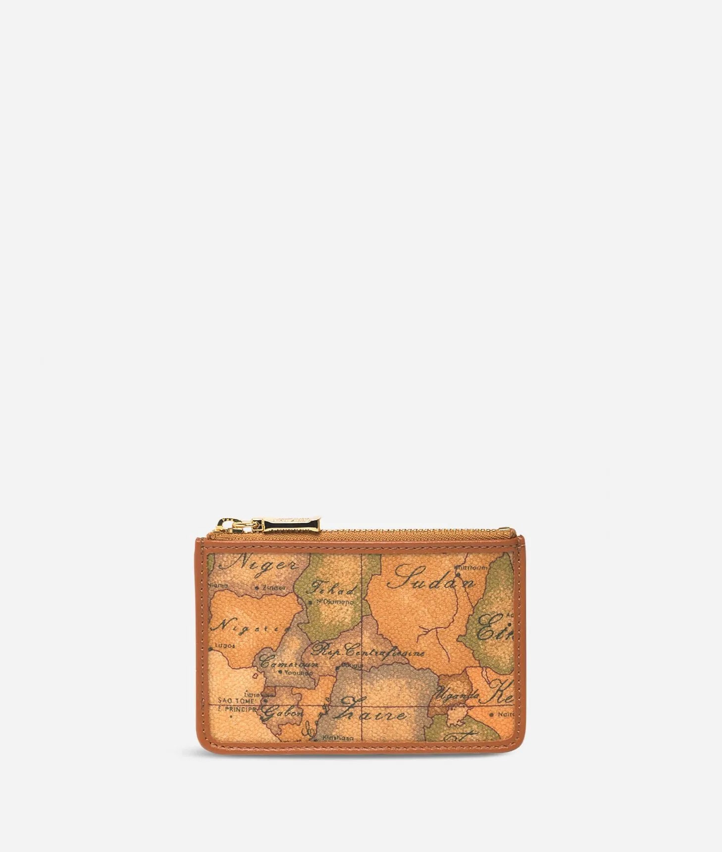 Geo Classic Portatessere con zip Alviero Martini