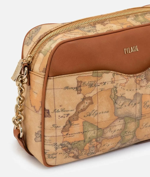 Geo Classic tracolla con tasca frontale Alviero Martini