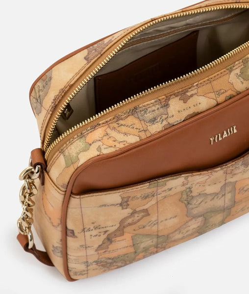 Geo Classic tracolla con tasca frontale Alviero Martini