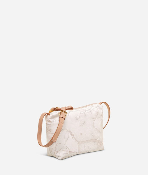 Geo Soft White Borsa a tracolla piccola N032