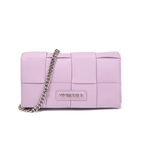 MINI BAG CUBE VIVIENNE D LILLA VIVIENNE D
