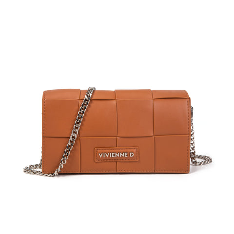 MINI BAG CUBE VIVIENNE D CUOIO VIVIENNE D
