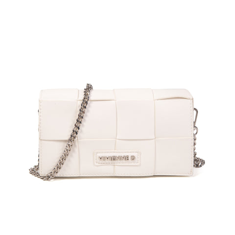 MINI BAG CUBE VIVIENNE D BIANCO VIVIENNE D