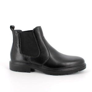 STIVALETTI BEATLES IN PELLE DA UOMO NERO IGI&CO