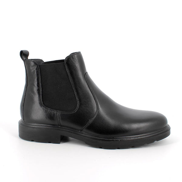 STIVALETTI BEATLES IN PELLE DA UOMO NERO IGI&CO