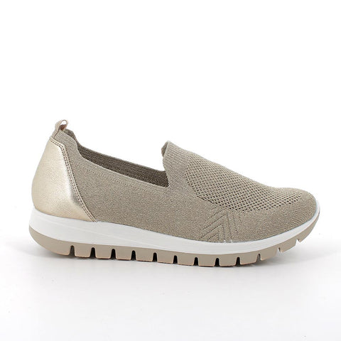 Sneakers calzino da donna platino IGI&CO