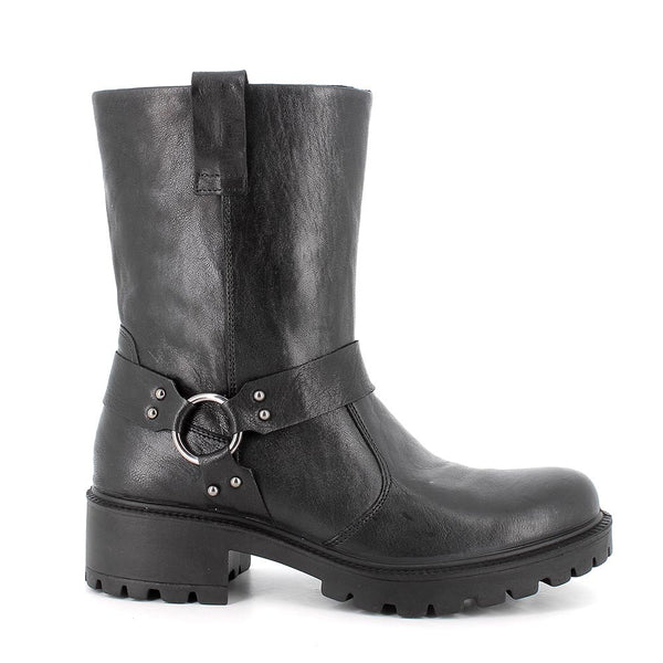 Stivaletti in pelle da donna IGI nero IGI&CO
