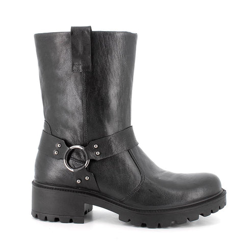 Stivaletti in pelle da donna IGI nero IGI&CO