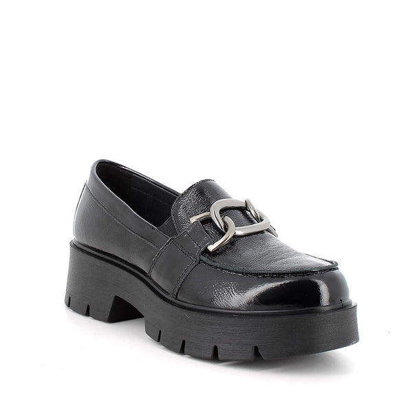 Mocassini in pelle naplak da donna IGI nero IGI&CO