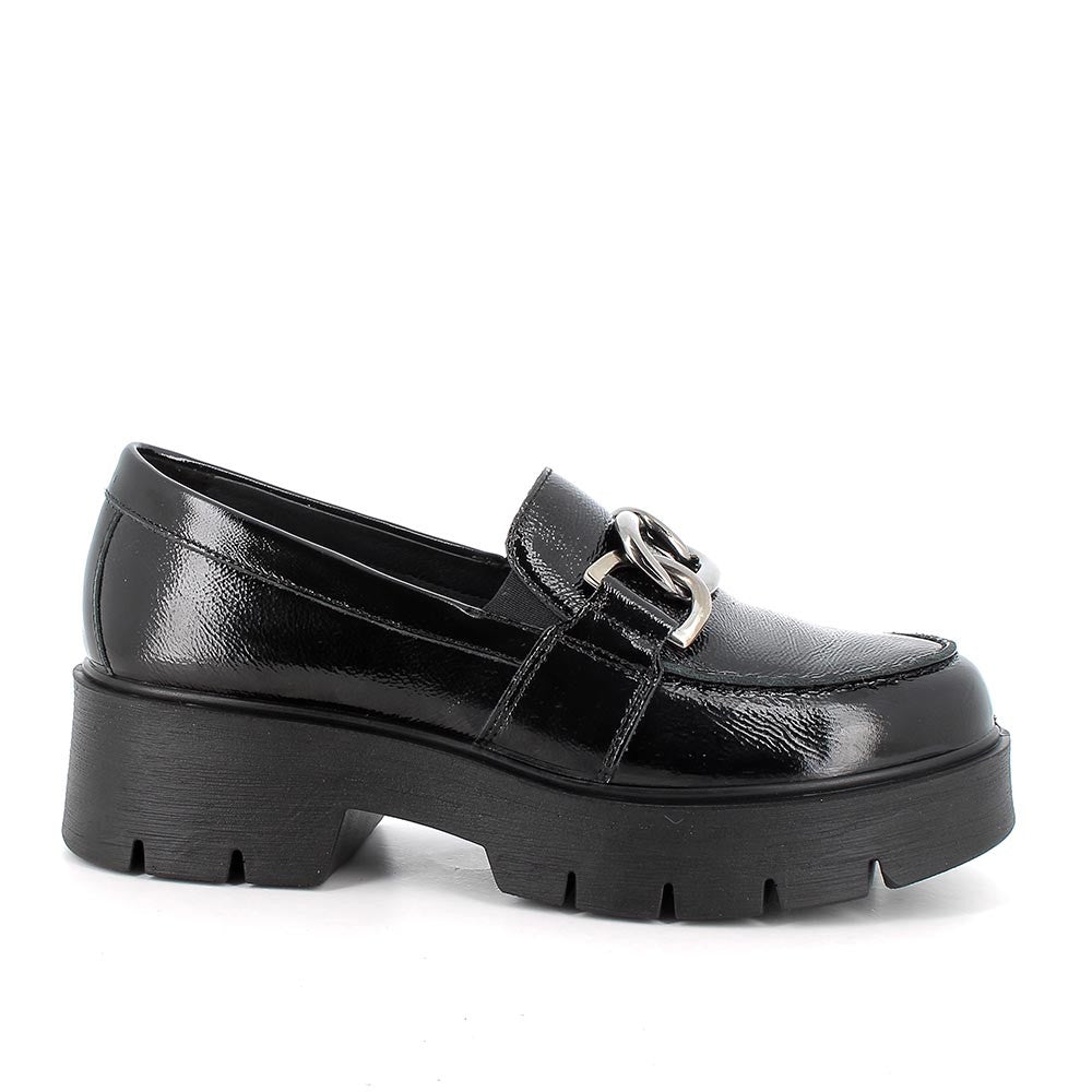Mocassini in pelle naplak da donna IGI nero IGI&CO