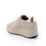 Sneakers con zeppa in pelle da donna IGI cognac IGI&CO
