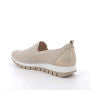 Slip on calzino da donna beige con elastico IGI&CO