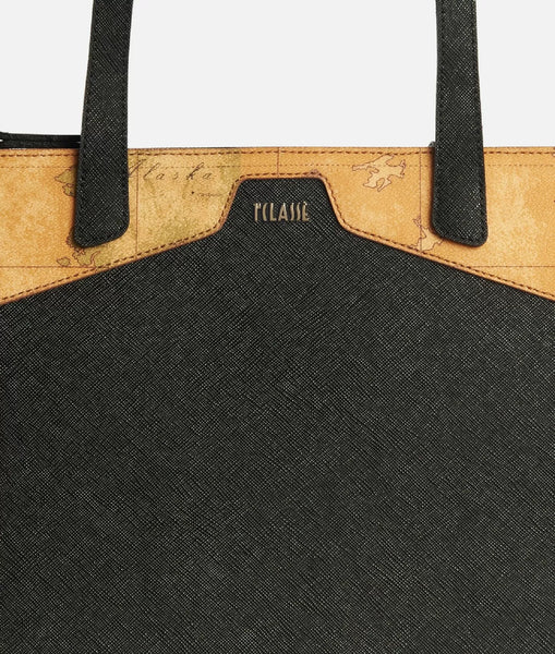 Glam City borsa shopping grande Nera Alviero Martini