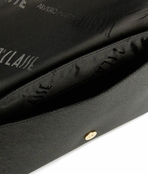 Glam City pochette con patta e polsiera Nera Alviero Martini