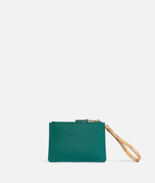 Glam City bustina con manichetto Verde Smeraldo Alviero Martini