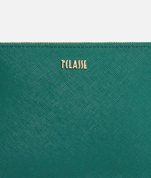 Glam City bustina con manichetto Verde Smeraldo Alviero Martini