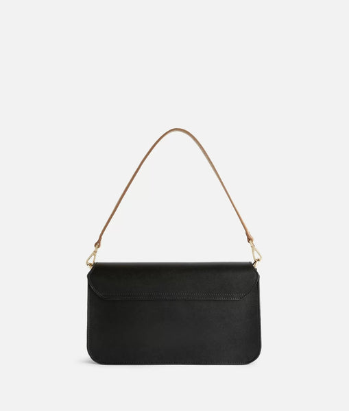 Marina Bag tracollina con maxi morsetto Nera Alviero Martini