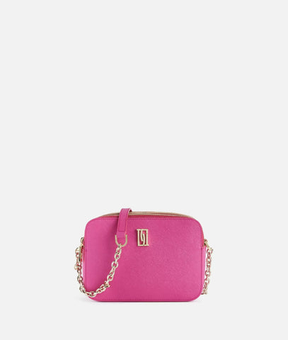 Rich Winter Bag tracollina reporter con inserto Geo Classic Ciclamino Alviero Martini