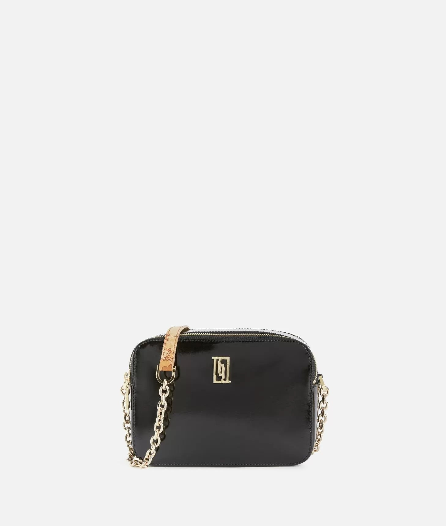 Rich Winter Bag tracollina reporter doppia zip Nera Alviero Martini