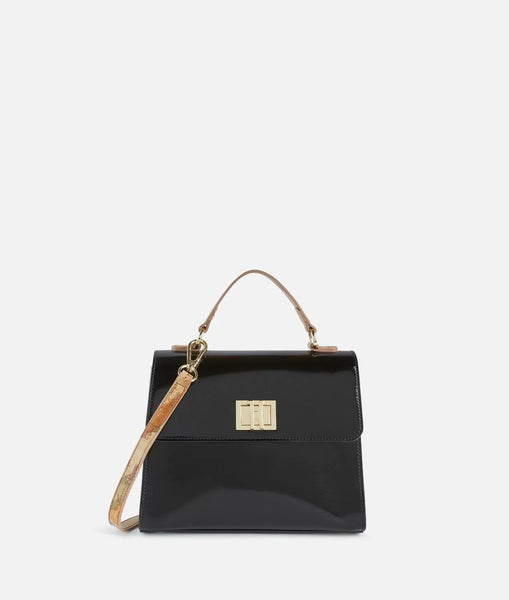 Brilliant Bag mini tote con tracolla Nera Alviero Martini