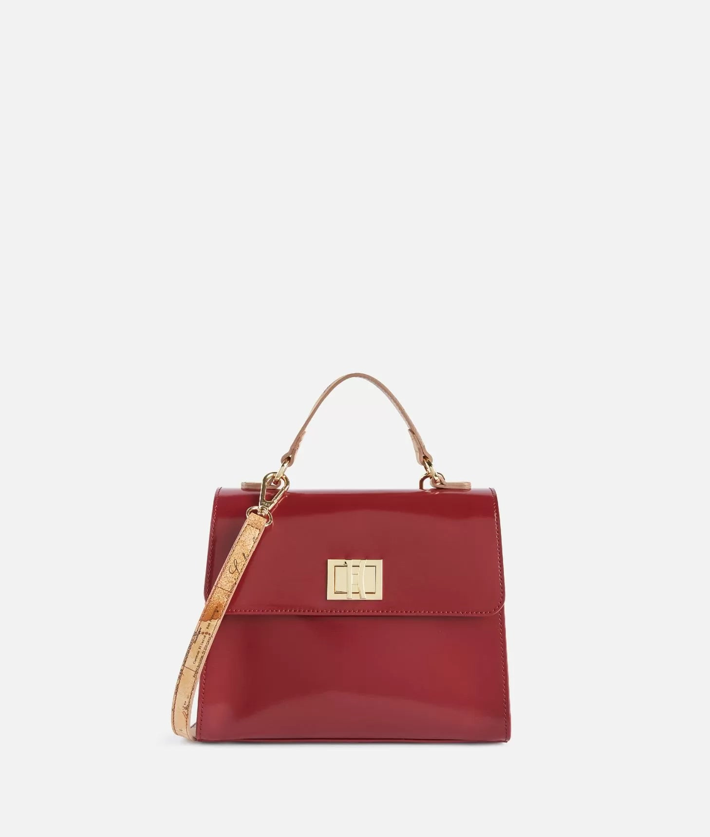 Brilliant Bag mini tote con tracolla Lampone Alviero Martini
