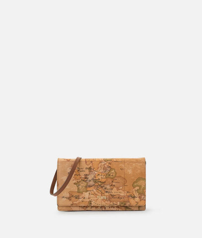 Future Bag pochette con patta e tracolla Geo Classic Alviero Martini