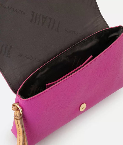 Digital City pochette con patta e polsiera Ciclamino Alviero Martini