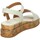 SANDALI PLATFORM CON STAMPA GEO CLASSIC BIANCO