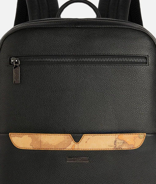 Trip Leather zaino portacomputer Nero Alviero Martini
