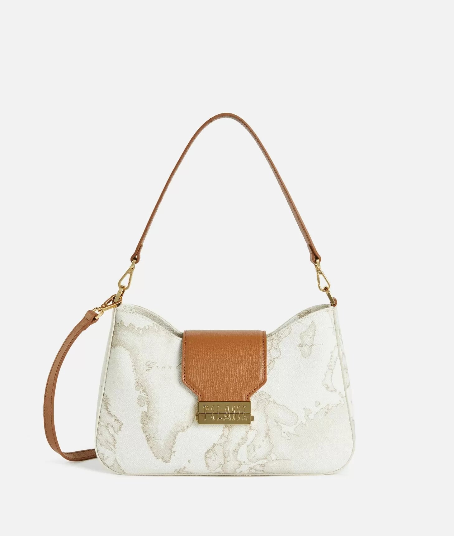 Gold Touch Bag tracolla Geo White Alviero Martini