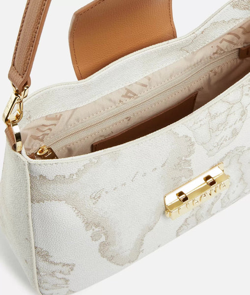 Gold Touch Bag tracolla Geo White Alviero Martini