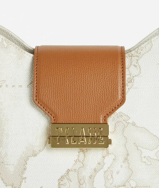 Gold Touch Bag tracolla Geo White Alviero Martini