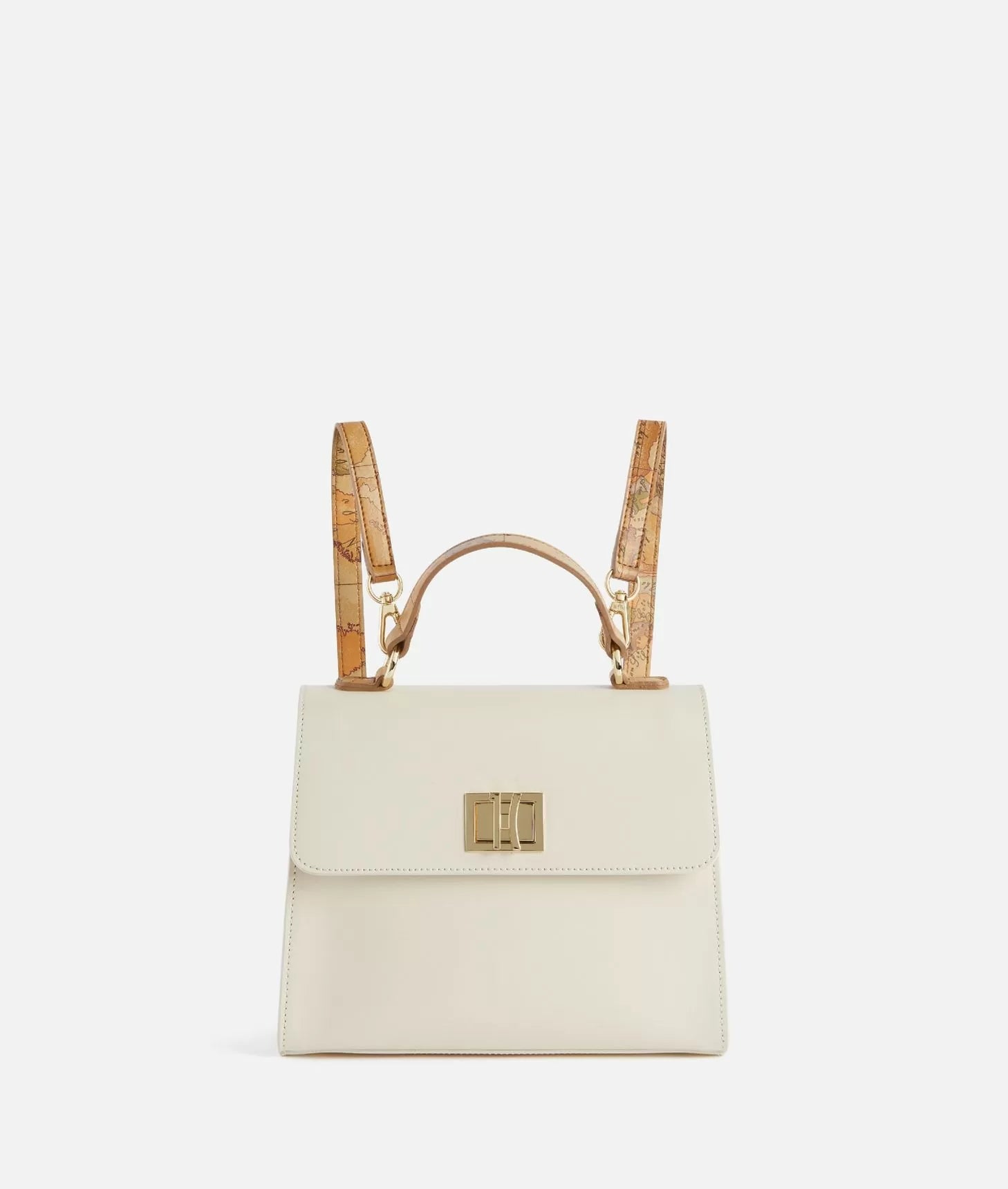 Elegance Coast mini tote tripla portabilità Avorio Alviero Martini