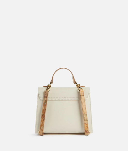 Elegance Coast mini tote tripla portabilità Avorio Alviero Martini