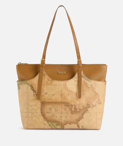 Ritual Bag borsa shopping Geo Classic Alviero Martini