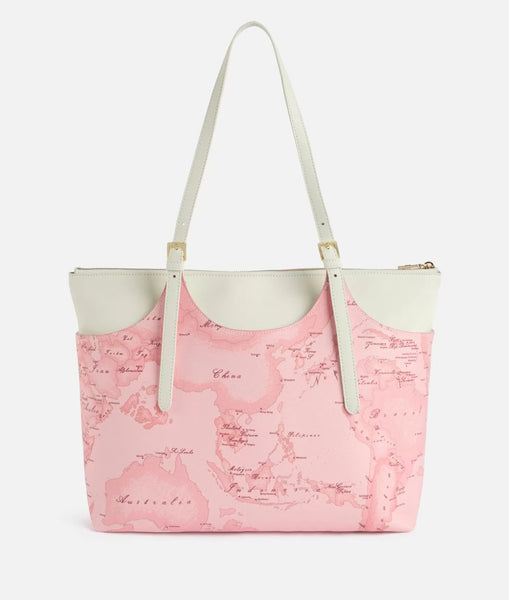 Ritual Bag borsa shopping Geo Magnolia Alviero Martini