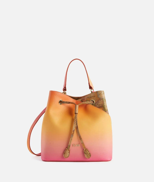 Sunset Paradise borsa secchiello Tramonto Alviero Martini