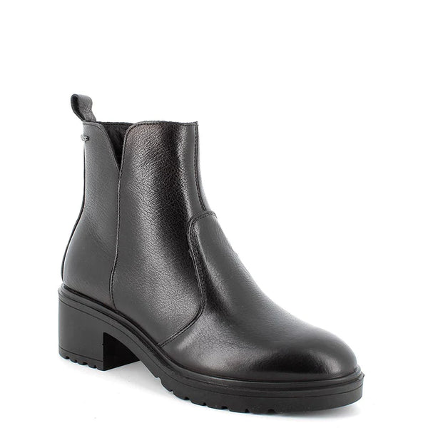 Stivaletto con spacco donna Igi&Co Pelle Nero IGI&CO