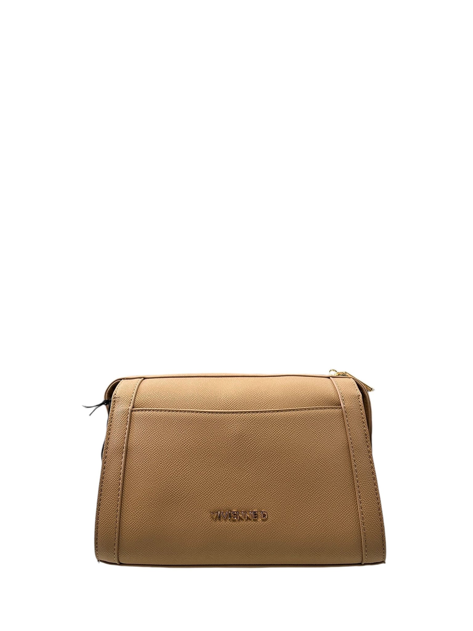 BORSA A TRACOLLA VIVIENNE D CAMEL VIVIENNE D