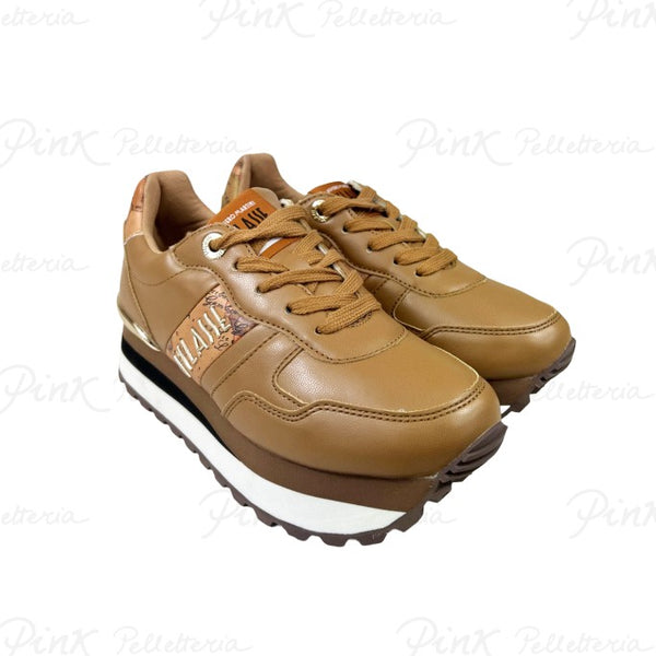 SNEAKERS PLATFORM CON INSERTI GEO CLASSIC Alviero Martini