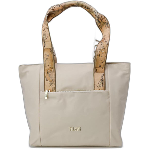 Ocean Nylon borsa shopping  champagne Alviero Martini