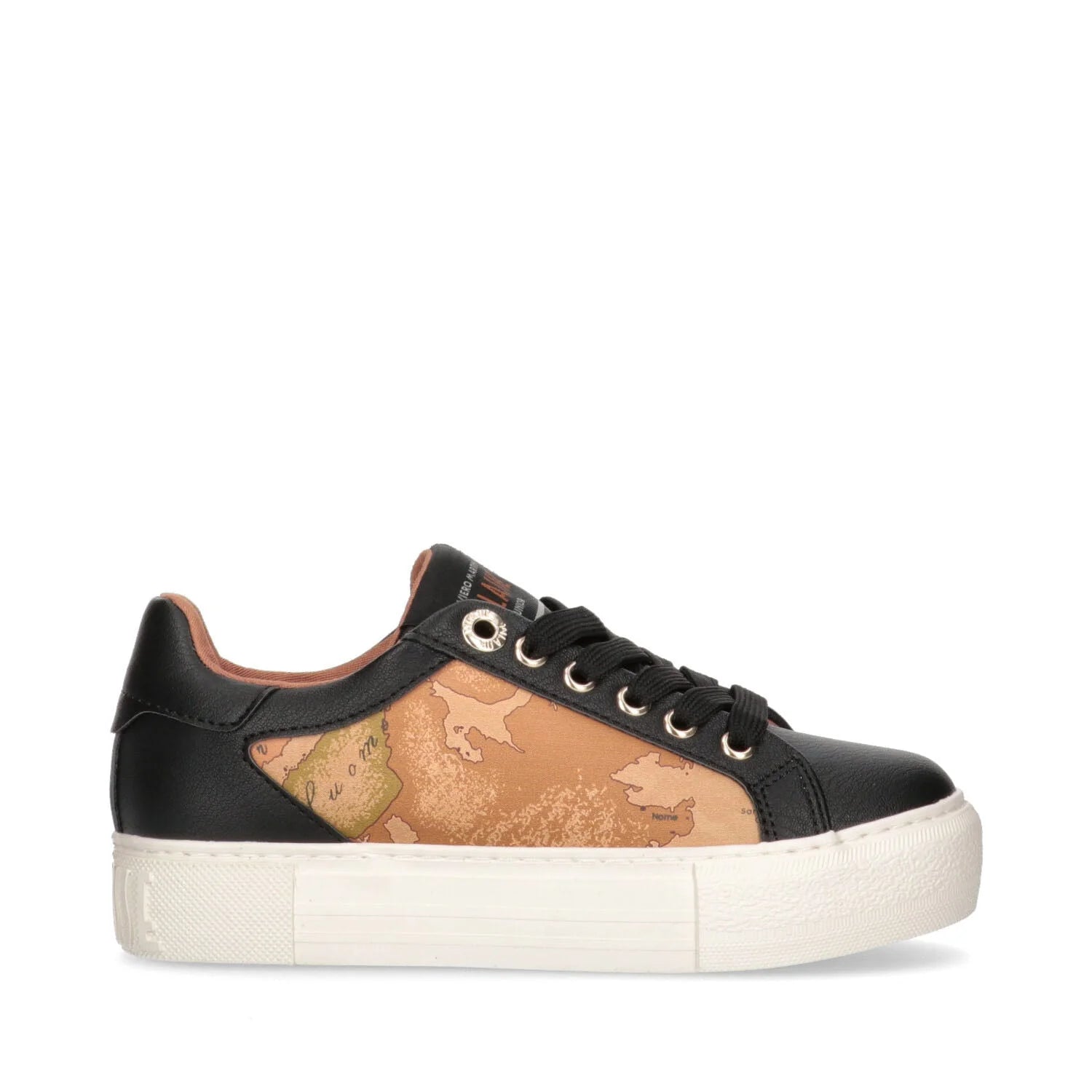 SNEAKERS PLATFORM CON STAMPA GEO CLASSIC