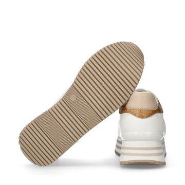 Sneakers zeppa multirighe e dettagli Geo Classic Alviero Martini