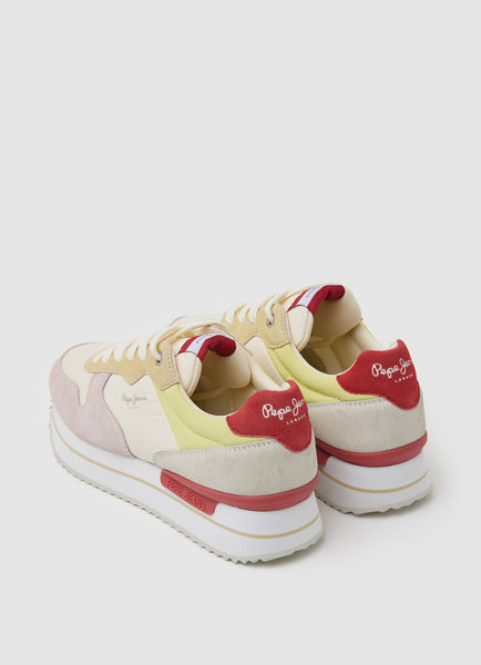 SNEAKERS COMBINATE RUSPER SWEET PEPE JEANS