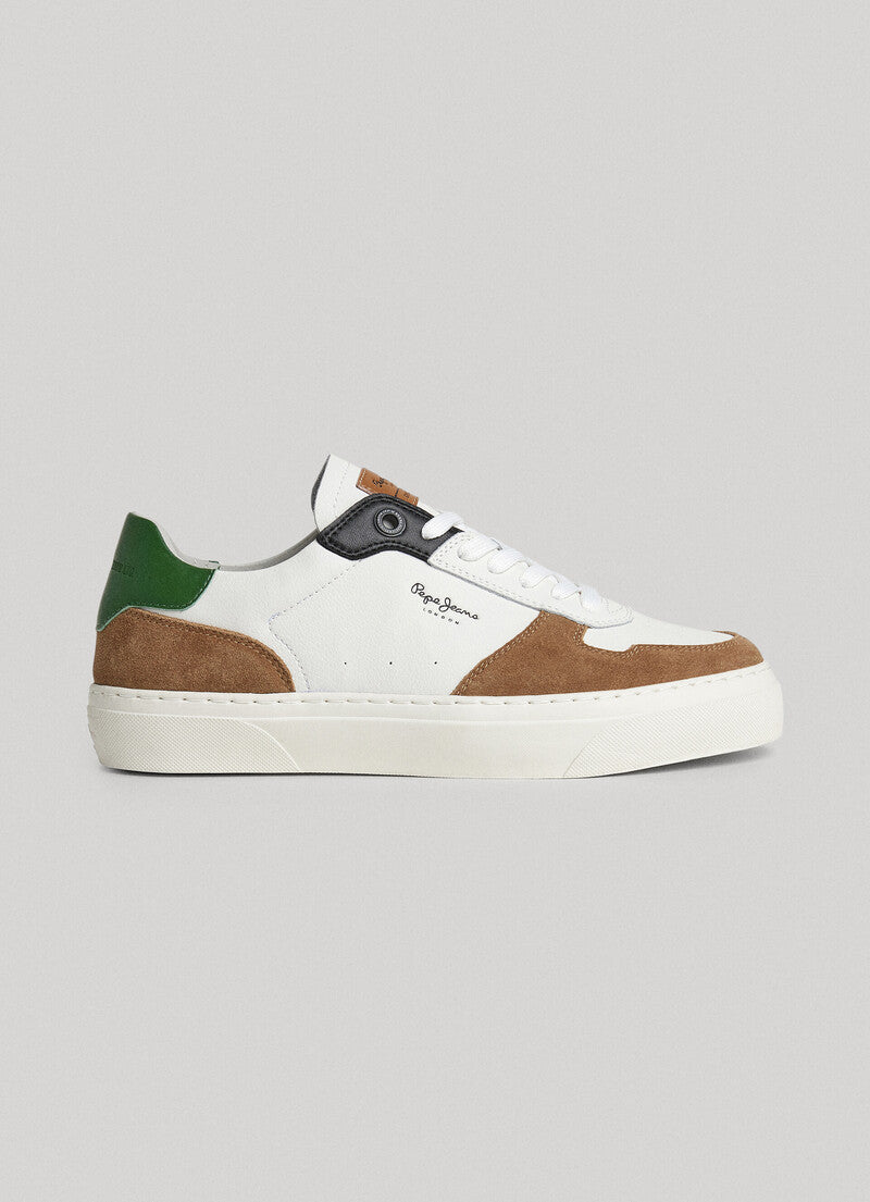 SNEAKERS IN PELLE YOGI STREET
