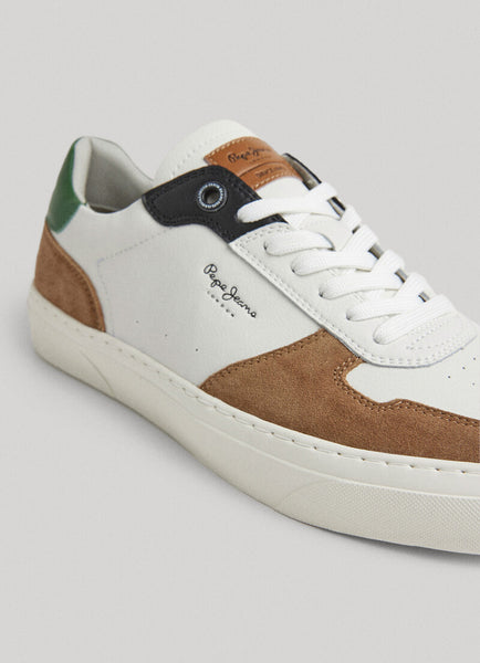 SNEAKERS IN PELLE YOGI STREET Pepe Jeans