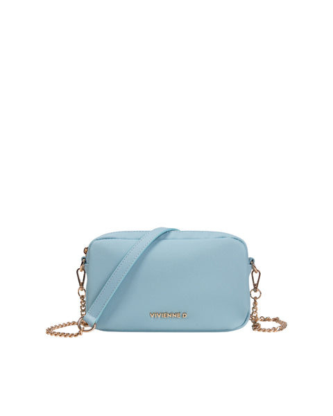 MINI BAG SAFFIANO VIVIENNE D AZZURRO VIVIENNE D