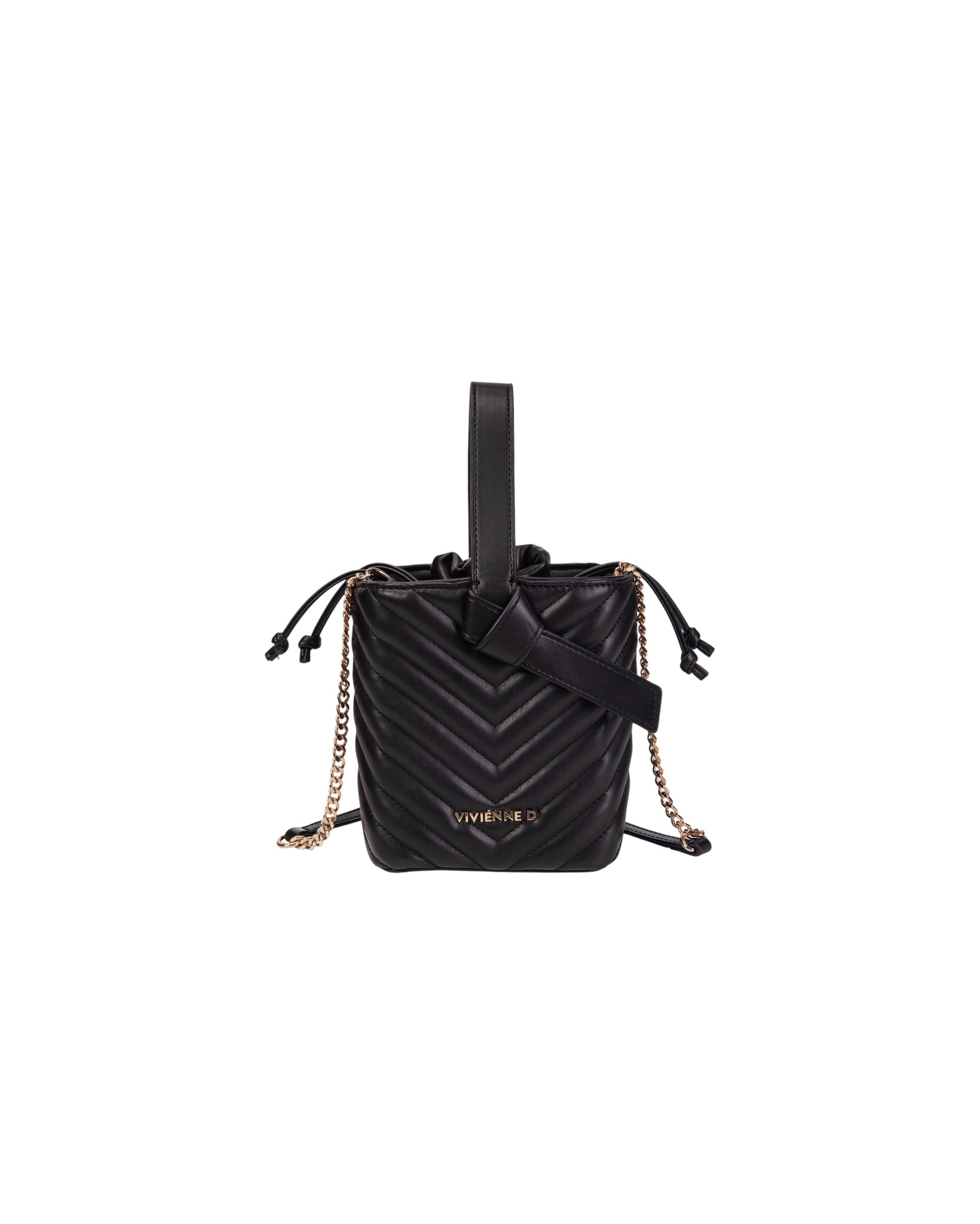 BORSA DONNA – MATELASSE NERA VIVIENNE D
