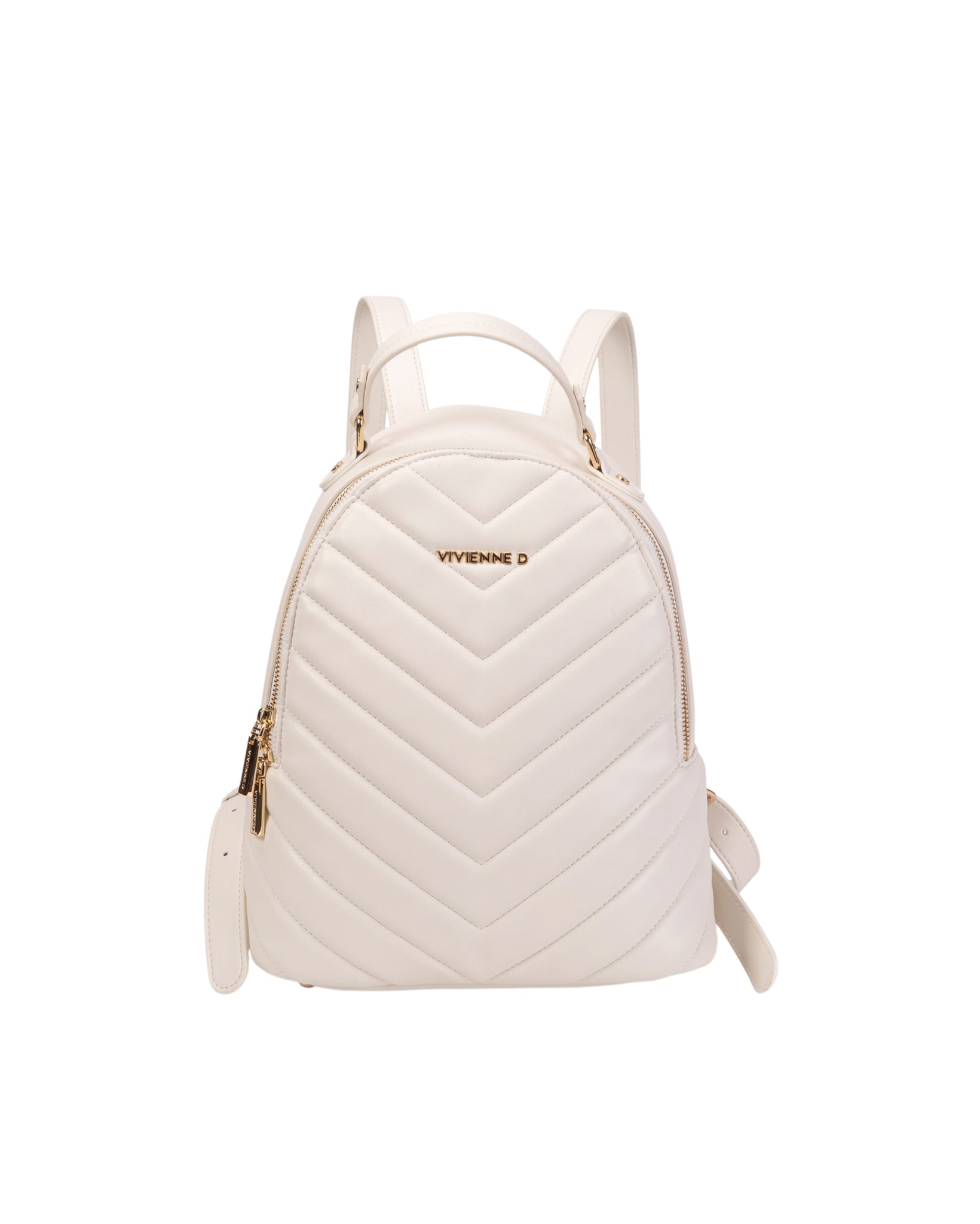 ZAINO DONNA – MATELASSE BIANCO VIVIENNE D
